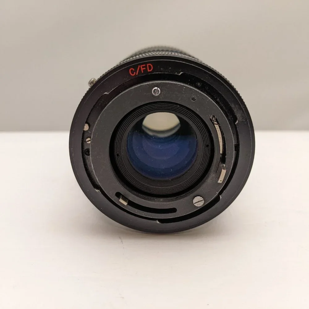 VIVITAR 80-200mm f4.5 Macro Focusing Zoom MC Lens w/ C/FD Mount # 77245177 USED